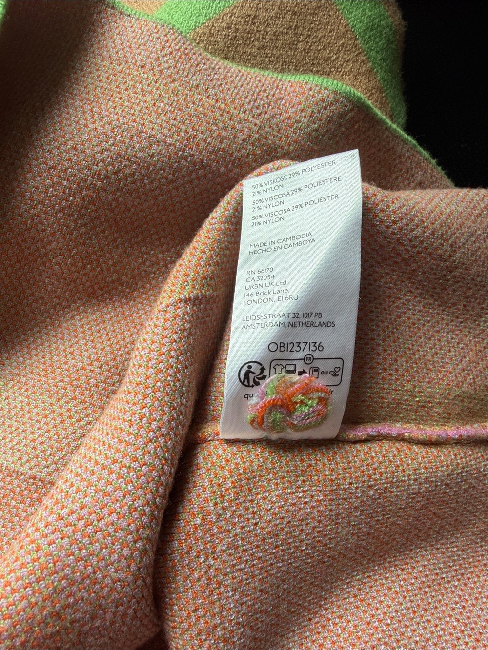 Anthropologie MAEVE The Carys Mock neck Sweater Multicolor Plaid Turtleneck Sz M - Picture 11 of 13